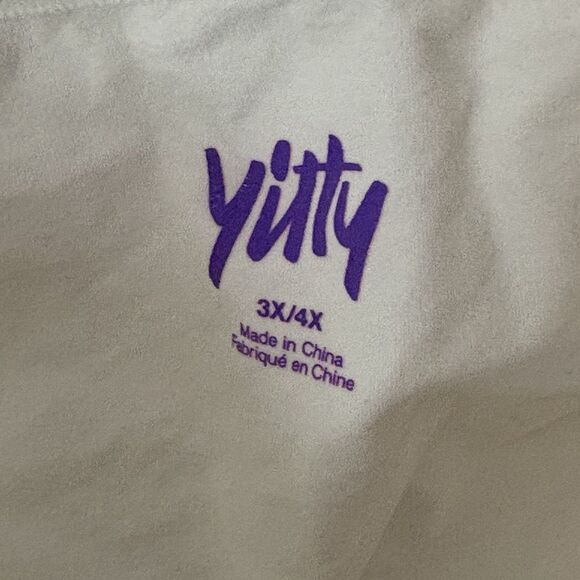 Yitty Nearly Naked Shaping Bandeau Womens 3X/4X Ivory Bralette Removeable Strap - Picture 9 of 12